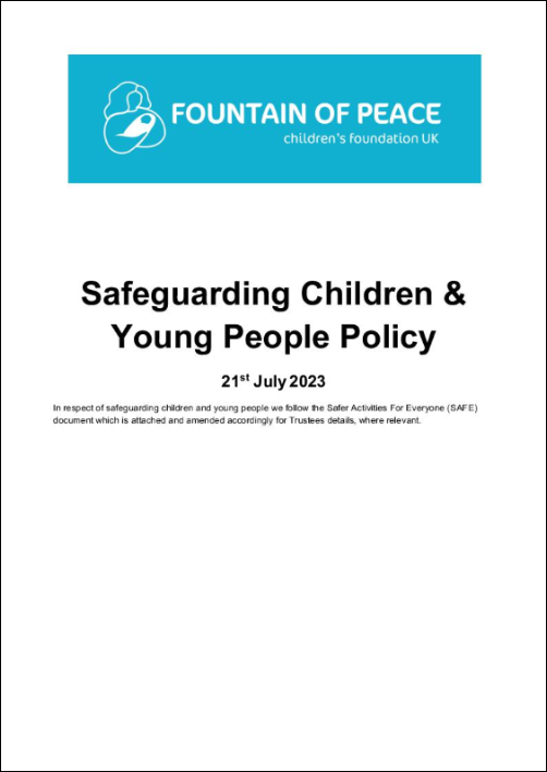 Safeguarding Policy