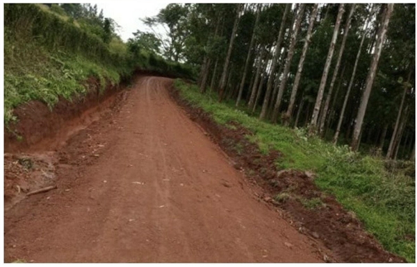 Access Road re-surfaced