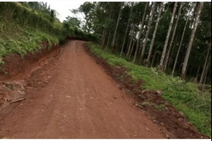 Access Road re-surfaced