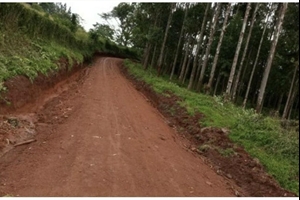 Access Road re-surfaced Access Road re-surfaced