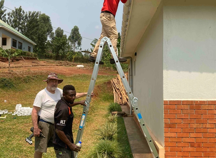 Adding gutters to family home