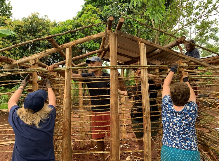 Building Kitchen Structure