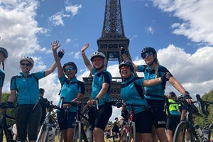 Cycle ride London to Paris