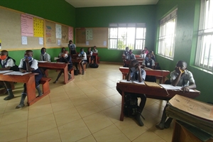 Primary 7 class opens again Primary 7 class opens again